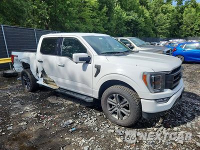 Czwarte zdjęcie samochodu z boku: 2023 FORD F150 SUPERCREW VIN:1FTFW1E80PFB72226 - miniatura