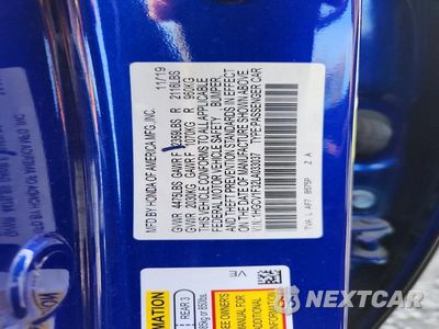 Zdjęcie 13 z 13 samochodu: 2020 HONDA ACCORD SPORT VIN:1HGCV1F32LA033037 - miniatura