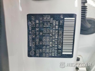 Zdjęcie 13 z 13 samochodu: 2024 HYUNDAI TUCSON SEL CONVENIENCE VIN:KM8JCCD12RU184617 - miniatura