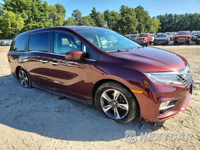Czwarte zdjęcie samochodu z boku: 2019 HONDA ODYSSEY TOURING VIN:5FNRL6H81KB084331 - miniatura