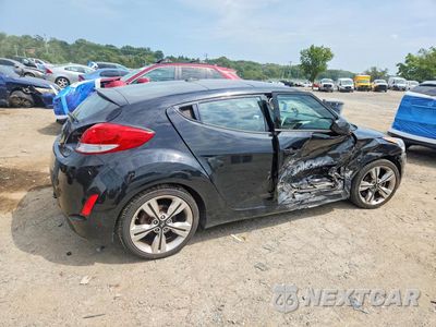 Trzecie zdjęcie samochodu z tyłu: 2017 HYUNDAI VELOSTER VALUE EDITION VIN:KMHTC6AD3HU320082 - miniatura