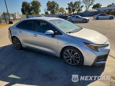 Czwarte zdjęcie samochodu z boku: 2020 TOYOTA COROLLA SE VIN:JTDS4RCE1LJ016117 - miniatura