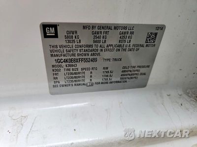 Zdjęcie 13 z 13 samochodu: 2015 CHEVROLET SILVERADO K3500 LTZ VIN:1GC4K0E8XFF552489 - miniatura