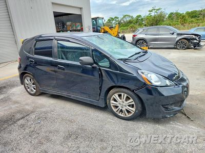 Czwarte zdjęcie samochodu z boku: 2009 HONDA FIT SPORT VIN:JHMGE88479S002110 - miniatura