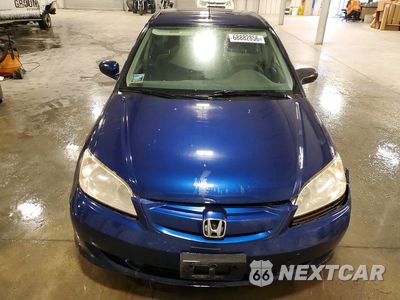 Piąte zdjęcie samochodu w środku: 2005 HONDA CIVIC HYBRID VIN:JHMES95625S022187 - miniatura