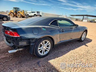 Trzecie zdjęcie samochodu z tyłu: 2015 CHEVROLET CAMARO LS VIN:2G1FA1E35F9252365 - miniatura