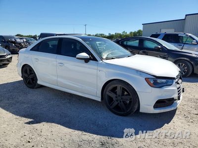 Czwarte zdjęcie samochodu z boku: 2016 AUDI A3 PREMIUM VIN:WAUA7GFF8G1048383 - miniatura