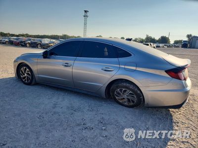 Drugie zdjęcie samochodu z przodu: 2021 HYUNDAI SONATA HYBRID BLUE VIN:KMHL24JJ8MA030252 - miniatura