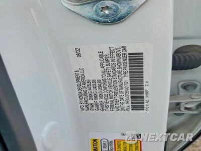 Zdjęcie 12 z 12 samochodu: 2022 HONDA ACCORD SPORT VIN:1HGCV2F35NA017021 - miniatura