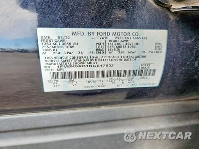 Zdjęcie 14 z 14 samochodu: 2022 FORD EXPLORER POLICE INTERCEPTOR VIN:1FM5K8AB1NGB17532 - miniatura