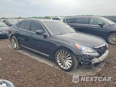 Czwarte zdjęcie samochodu z boku: 2014 HYUNDAI EQUUS SIGNATURE VIN:KMHGH4JH0EU087378 - miniatura