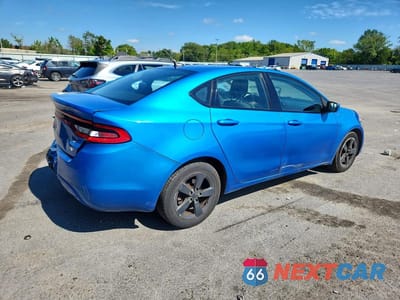 Trzecie zdjęcie samochodu z tyłu: 2016 DODGE DART SXT VIN:1C3CDFBB3GD755556 - miniatura