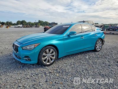 2015 INFINITI Q50 BASE JN1BV7AP2FM342519 - główne zdjęcie licytacji z USA - miniatura