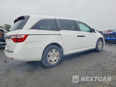Trzecie zdjęcie samochodu z tyłu: 2013 HONDA ODYSSEY LX VIN:5FNRL5H27DB079191 - miniatura