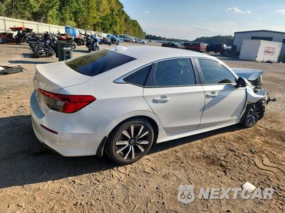 Trzecie zdjęcie samochodu z tyłu: 2023 HONDA CIVIC EX VIN:2HGFE1F74PH319611 - miniatura