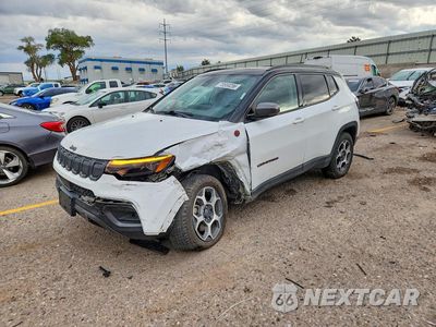 2022 JEEP COMPASS TRAILHAWK 3C4NJDDB9NT148888 - główne zdjęcie licytacji z USA - miniatura
