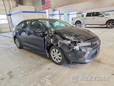 Czwarte zdjęcie samochodu z boku: 2021 TOYOTA COROLLA LE VIN:5YFEPMAE4MP199150 - miniatura