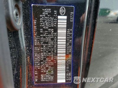 Zdjęcie 13 z 13 samochodu: 2022 TOYOTA CAMRY SE VIN:4T1T11AK0NU046438 - miniatura