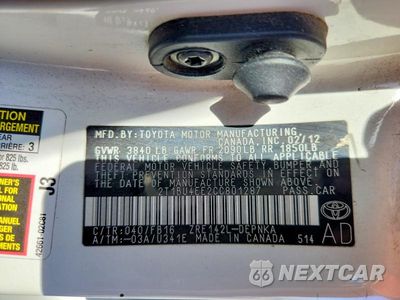 Zdjęcie 12 z 12 samochodu: 2012 TOYOTA COROLLA LE VIN:2T1BU4EE2CC801287 - miniatura