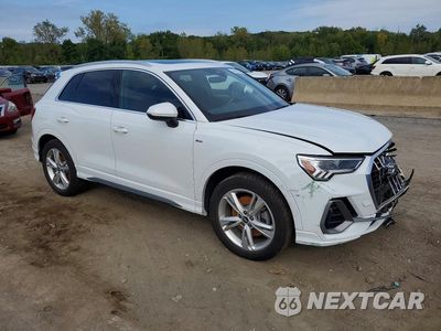 Czwarte zdjęcie samochodu z boku: 2021 AUDI Q3 PREMIUM PLUS S LINE 45 VIN:WA1EECF37M1118843 - miniatura