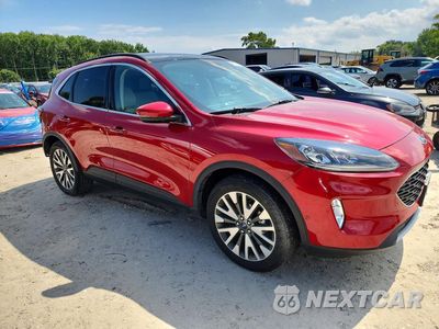 Czwarte zdjęcie samochodu z boku: 2020 FORD ESCAPE TITANIUM VIN:1FMCU9J95LUA25696 - miniatura