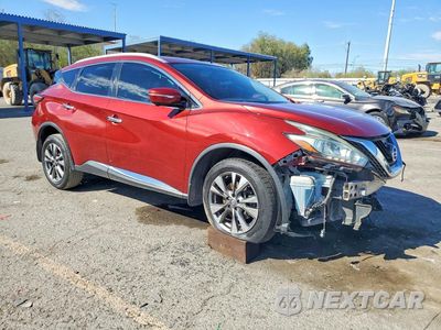 Czwarte zdjęcie samochodu z boku: 2015 NISSAN MURANO SL VIN:5N1AZ2MG6FN270807 - miniatura