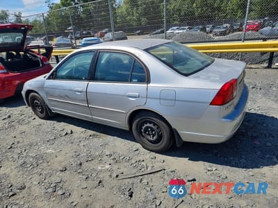 Drugie zdjęcie samochodu z przodu: 2003 HONDA CIVIC LX VIN:2HGES15513H537827 - miniatura