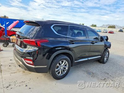Trzecie zdjęcie samochodu z tyłu: 2019 HYUNDAI SANTA FE SE VIN:5NMS23AD3KH044518 - miniatura