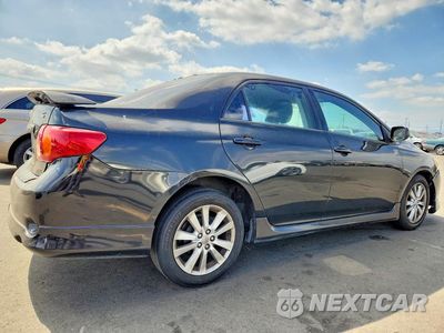 Trzecie zdjęcie samochodu z tyłu: 2009 TOYOTA COROLLA S VIN:1NXBU40E49Z047677 - miniatura