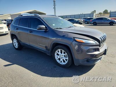 Czwarte zdjęcie samochodu z boku: 2018 JEEP CHEROKEE LATITUDE PLUS VIN:1C4PJLLX4JD587545 - miniatura