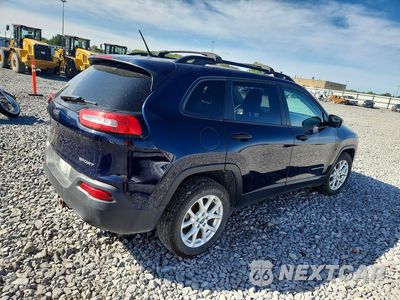 Trzecie zdjęcie samochodu z tyłu: 2016 JEEP CHEROKEE SPORT VIN:1C4PJLAB0GW230349 - miniatura