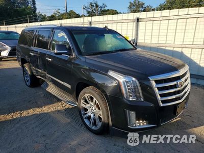 Czwarte zdjęcie samochodu z boku: 2016 CADILLAC ESCALADE ESV LUXURY VIN:1GYS4HKJ2GR227708 - miniatura