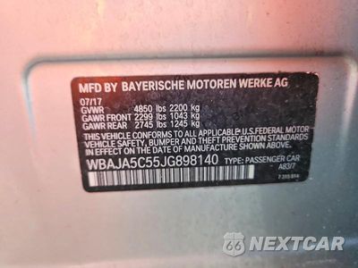 Zdjęcie 12 z 12 samochodu: 2018 BMW 530 I VIN:WBAJA5C55JG898140 - miniatura