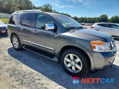 Czwarte zdjęcie samochodu z boku: 2014 NISSAN ARMADA PLATINUM VIN:5N1AA0NC0EN601595 - miniatura