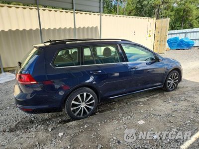 Trzecie zdjęcie samochodu z tyłu: 2016 VOLKSWAGEN GOLF SPORTWAGEN S VIN:3VWC17AUXGM520330 - miniatura