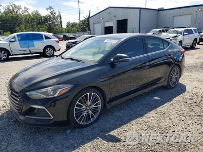 2018 HYUNDAI ELANTRA SPORT KMHD04LB0JU512918 - główne zdjęcie licytacji z USA - miniatura
