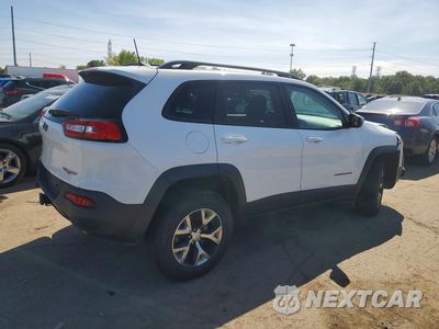 Trzecie zdjęcie samochodu z tyłu: 2018 JEEP CHEROKEE TRAILHAWK VIN:1C4PJMBX7JD592147 - miniatura