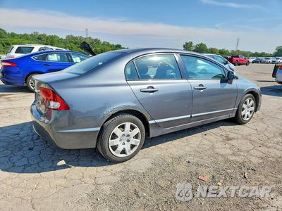 Trzecie zdjęcie samochodu z tyłu: 2009 HONDA CIVIC LX VIN:2HGFA16569H307246 - miniatura