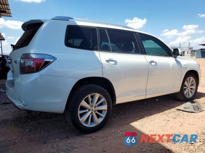 Trzecie zdjęcie samochodu z tyłu: 2009 TOYOTA HIGHLANDER HYBRID LIMITED VIN:JTEEW44A692031183 - miniatura