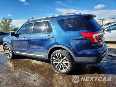 Drugie zdjęcie samochodu z przodu: 2016 FORD EXPLORER PLATINUM VIN:1FM5K8HT6GGD21888 - miniatura