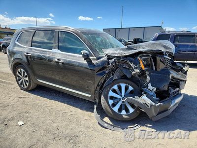 Czwarte zdjęcie samochodu z boku: 2022 KIA TELLURIDE S VIN:5XYP64HC5NG218780 - miniatura