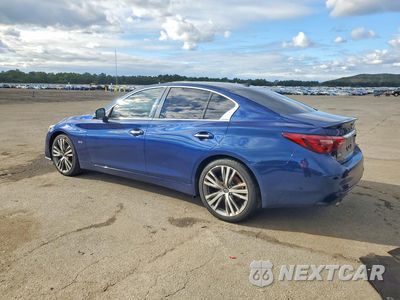 Drugie zdjęcie samochodu z przodu: 2018 INFINITI Q50 3.0T LUXE VIN:JN1EV7AR0JM612015 - miniatura