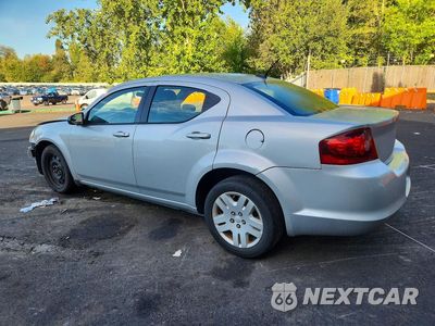 Drugie zdjęcie samochodu z przodu: 2012 DODGE AVENGER SE VIN:1C3CDZAB9CN179544 - miniatura