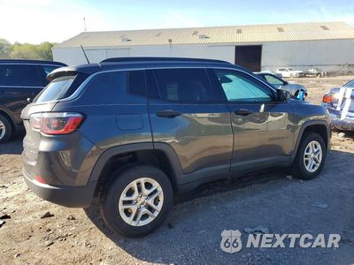 Trzecie zdjęcie samochodu z tyłu: 2019 JEEP COMPASS SPORT VIN:3C4NJDAB4KT629650 - miniatura