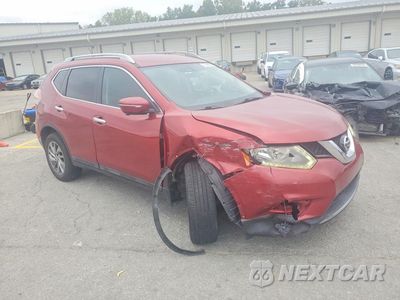 Czwarte zdjęcie samochodu z boku: 2015 NISSAN ROGUE SL VIN:5N1AT2MV8FC814591 - miniatura