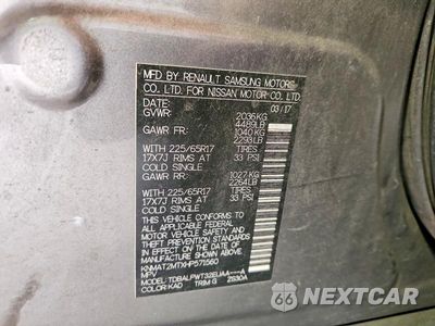 Zdjęcie 13 z 13 samochodu: 2017 NISSAN ROGUE S VIN:KNMAT2MTXHP571560 - miniatura