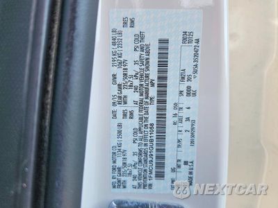 Zdjęcie 14 z 14 samochodu: 2016 FORD ESCAPE TITANIUM VIN:1FMCU9J91GUB11058 - miniatura