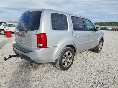 Trzecie zdjęcie samochodu z tyłu: 2012 HONDA PILOT EXL VIN:5FNYF4H59CB083863 - miniatura