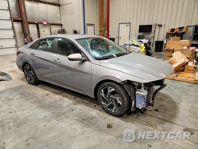 Czwarte zdjęcie samochodu z boku: 2025 HYUNDAI ELANTRA SEL VIN:KMHLS4DGXSU976431 - miniatura