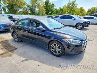 Czwarte zdjęcie samochodu z boku: 2018 HYUNDAI ELANTRA SEL VIN:KMHD84LF1JU489452 - miniatura